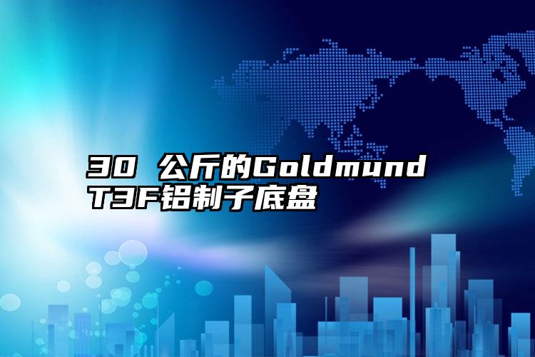 30 公斤的Goldmund T3F铝制子底盘