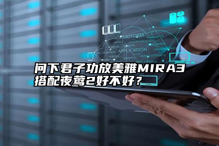 问下君子功放美雅MIRA3搭配夜莺2好不好？